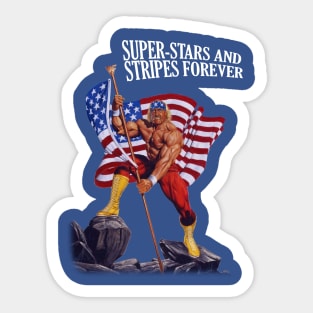 Super Stars and Stripes Forever Sticker